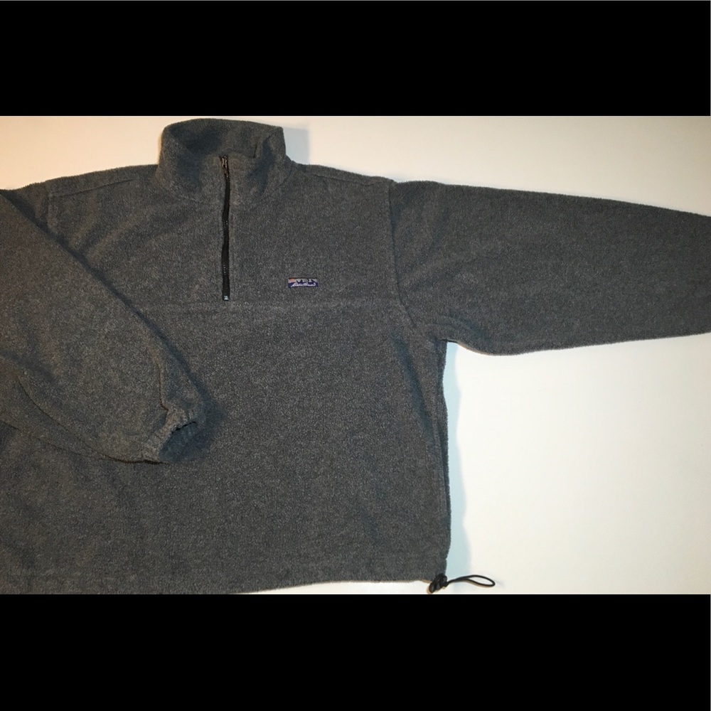 Eddie Bauer Vintage men’s SZ M Gray Fleece